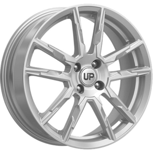 Фото колесного диска WUP UP107 6.5x17 4*100 ET41 DIA60.1 Silver Classic Литой