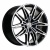 Khomen KHW 1904 8.5x19 5*112 ET40 DIA57.1 Black-FP Литой