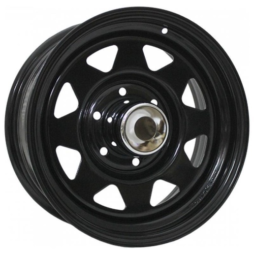 IKON MG82 8x15 5*139.7 ET0 DIA110.5 Black Штампованный