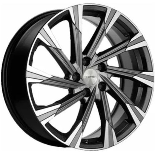 Фото колесного диска Khomen KHW 1901 7.5x19 5*108 ET46 DIA63.3 Gray-FP Литой