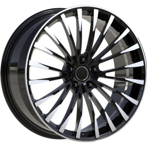 BNVT 01 11x22 5*112 ET28 DIA66.6 Satin Black Face Кованый