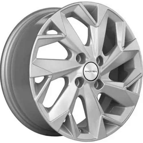 Фото колесного диска Khomen KHW 1402 5.5x14 4*100 ET43 DIA60.1 F-Silver Литой