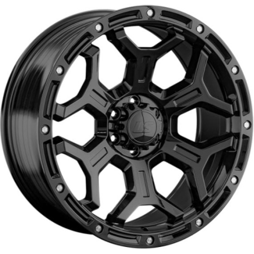 LS RC68 9x17 6*139.7 ET15 DIA106.1 BK Литой