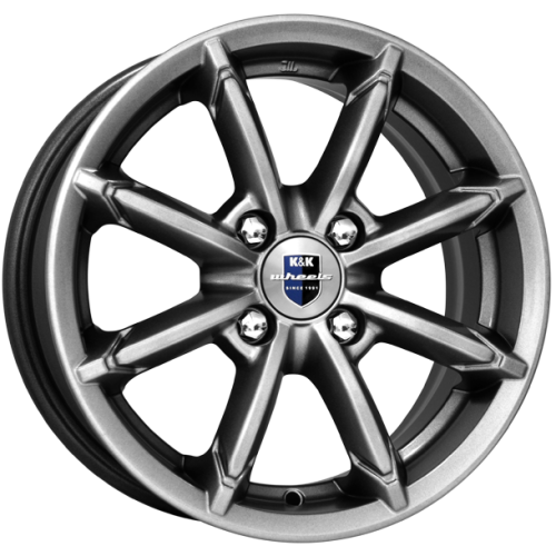 Фото колесного диска K&K Sportline 6x14 4*100 ET40 DIA67.1 Дарк платинум Литой