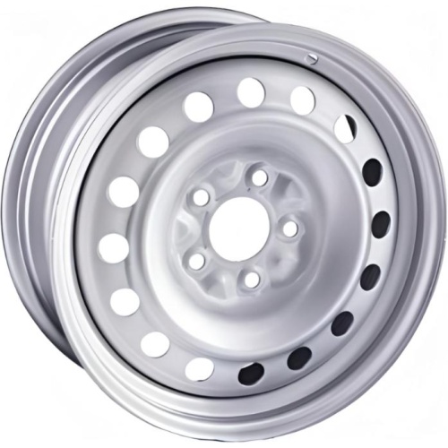 SDT U5015 P 5.5x14 4*100 ET39 DIA56.6 Silver Штампованный