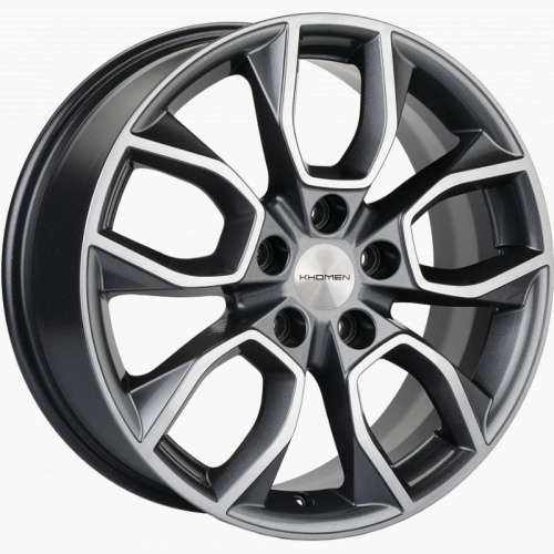 Khomen KHW 1713 7x17 5*114.3 ET51 DIA67.1 Gray-FP Литой