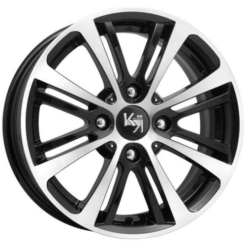 Фото колесного диска K&K Беринг 6.5x15 4*98 ET30 DIA58.6 Алмаз черный Литой