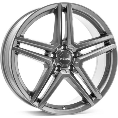 Фото колесного диска Rial M10X 8.5x19 5*112 ET38 DIA66.6 Metal Grey Литой