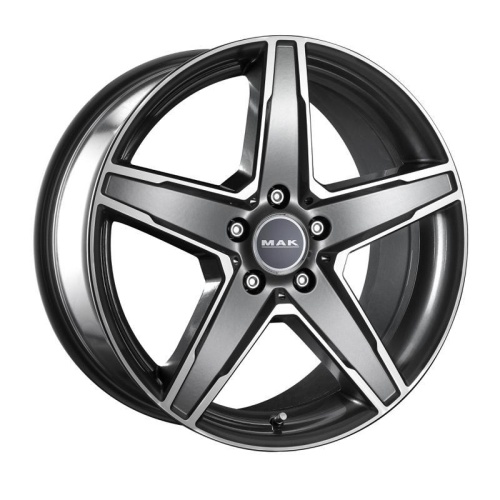 MAK Stern 8.5x19 5*112 ET45 DIA66.6 Gunmetal Mirror Face Литой