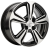 Khomen KHW 1502 6x15 4*100 ET45 DIA56.6 F-Silver Литой