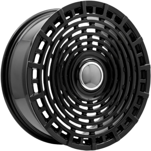 Фото колесного диска Li9 Kahn 34 9.5x20 5*120 ET45 DIA62.5 Gloss Black Кованый