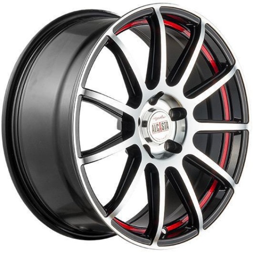 Alcasta M25 8x18 5*120 ET42 DIA67.1 BKFRSI Литой