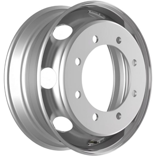 Фото колесного диска Accuride 8/275/221/136 6.75x19.5 8*275 ET136 DIA221 Silver Штампованный