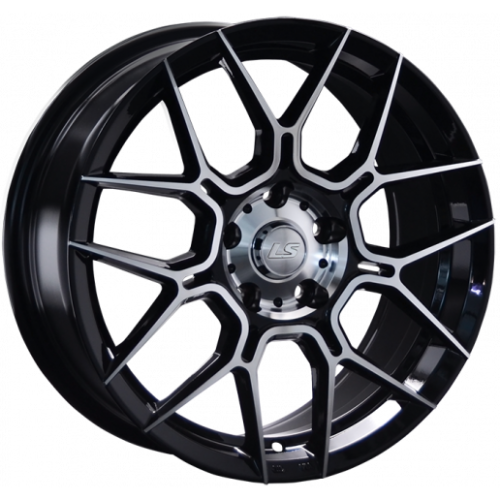 LS 1265 7.5x17 5*114.3 ET40 DIA60.1 BKF Литой