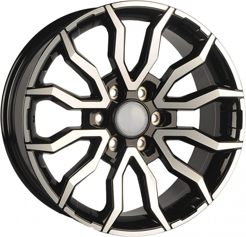 Anzoo H966D 8.5x20 6*139.7 ET25 DIA106.1 BKF Литой