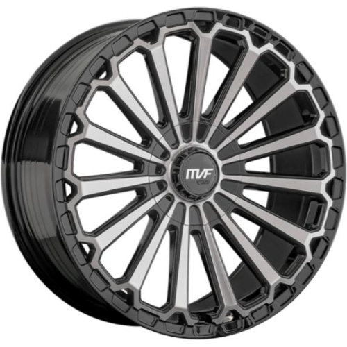 Фото колесного диска LS FlowForming RC80 9x20 6*139.7 ET25 DIA100.1 BKF Литой