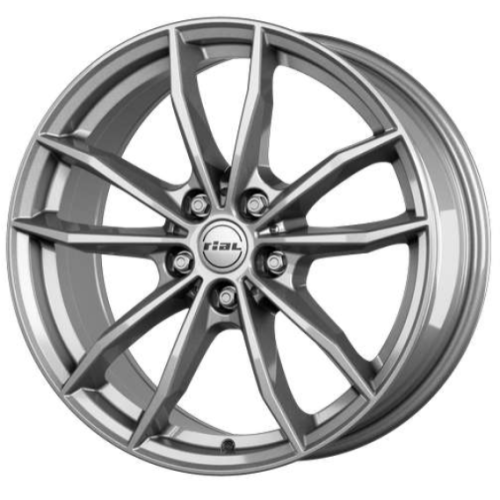 Rial X12 7x17 5*112 ET40 DIA57.1 Metal Grey Литой