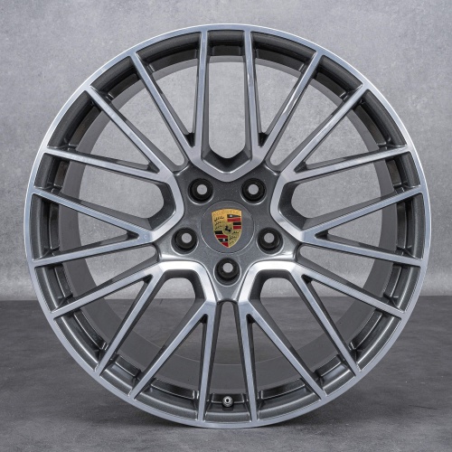 Cayenne Coupe NEW RS 11.5x22 5*130 ET52 DIA71.6 Gloss Black Face Кованый