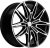 Khomen KHW 2105 11x21 5*112 ET43 DIA66.6 Black-FP Литой Khomen KHW 2105 11x21 5*112 ET43 DIA66.6 Black-FP Литой