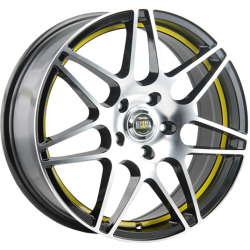 Alcasta M28 6x15 5*105 ET39 DIA56.6 BKFYSI Литой