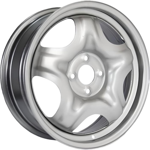 Фото колесного диска ТЗСК Renault Sandero Stepway 6.5x16 4*100 ET37 DIA60.1 Silver Штампованный