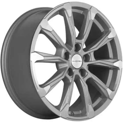 Фото колесного диска Khomen KHW 1808 7.5x18 5*114.3 ET35 DIA60.1 F-Silver-FP Литой