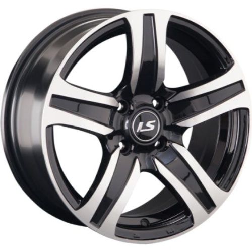 Фото колесного диска LS 145 6.5x15 4*100 ET40 DIA73.1 BKF Литой