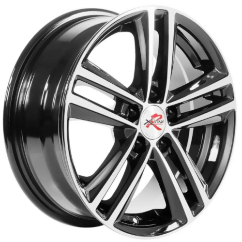 Фото колесного диска X'trike R025 6x15 5*100 ET40 DIA57.1 BKFP Литой