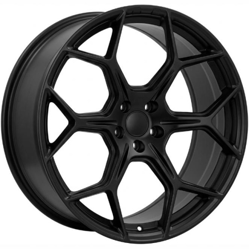 Фото колесного диска Brixton MW03 10x22 5*112 ET30 DIA66.6 Satin Black Кованый
