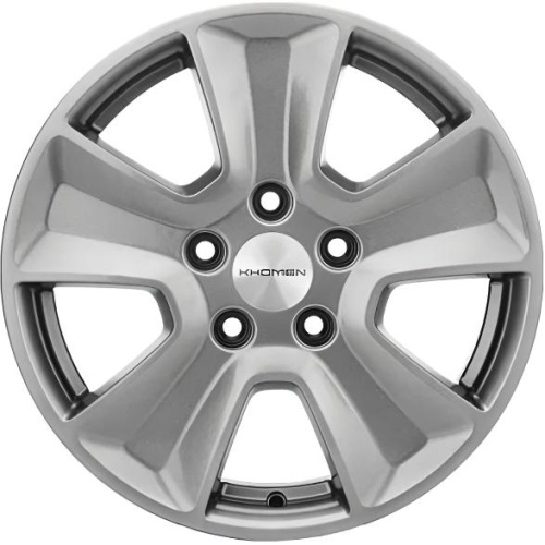 Фото колесного диска Khomen KHW 1601 6.5x16 5*114.3 ET50 DIA67.1 G-Silver Литой