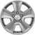 Диск Khomen KHW 1601 6.5x16 5*114.3 ET50 DIA67.1 G-Silver Литой Фото колесного диска Khomen KHW 1601 6.5x16 5*114.3 ET50 DIA67.1 G-Silver Литой