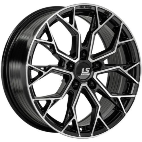 LS FlowForming RC108 7.5x18 5*114.3 ET45 DIA67.1 BKF Литой