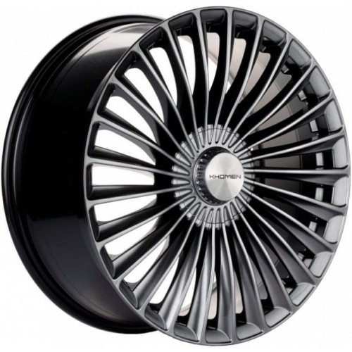 Khomen KHW 2008 8.5x20 5*112 ET48 DIA66.6 Dark Chrome Литой