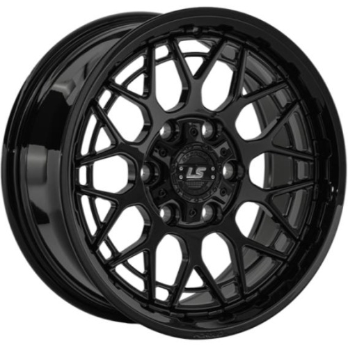 LS Forged FG52 8x17 6*139.7 ET20 DIA100.1 BK Кованый