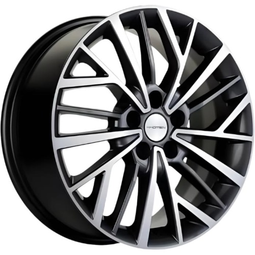 Фото колесного диска Khomen KHW 1717 7x17 5*108 ET45 DIA60.1 Gray-FP Литой