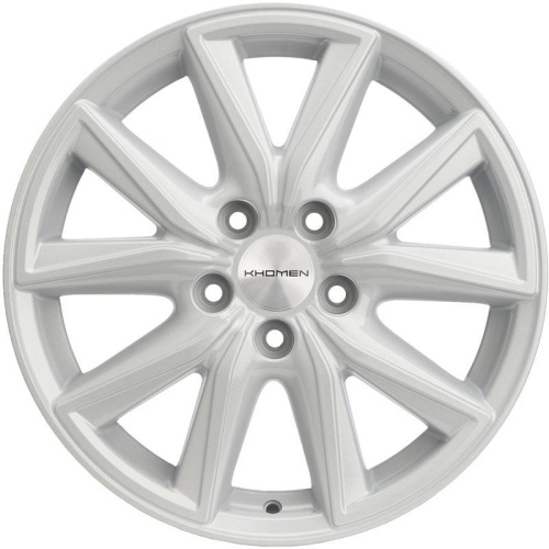 Khomen KHW 1706 7x17 5*114.3 ET53 DIA67.1 F-Silver Литой