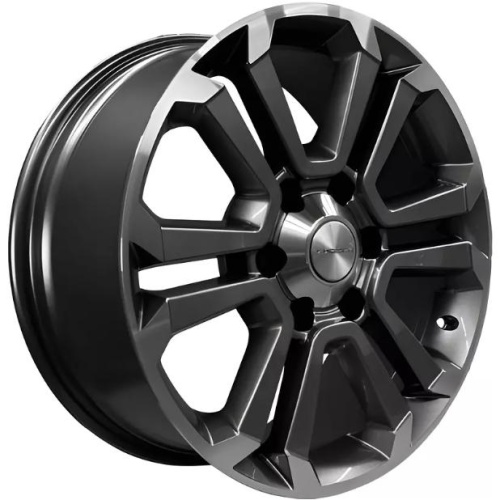 Khomen KHW 1817 7.5x18 6*139.7 ET25 DIA106.1 Gray-FP Литой