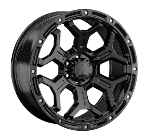 LS FlowForming RC68 9x17 6*139.7 ET15 DIA106.1 BK Литой