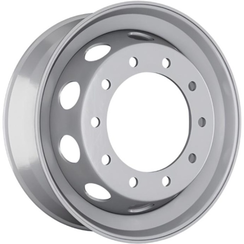 Accuride 370-3101012-01 9x22.5 10*335 ET162 DIA281 Silver Штампованный
