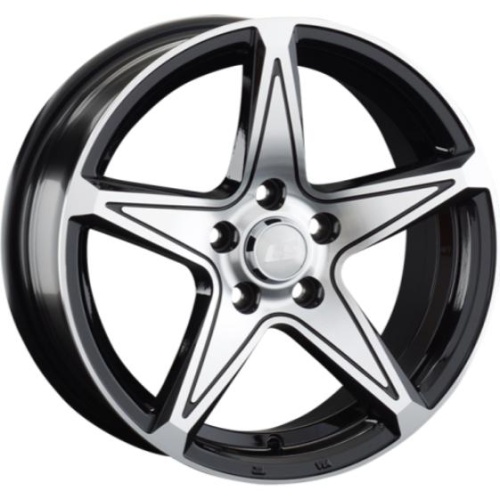 LS 852 6.5x15 5*100 ET38 DIA57.1 BKF Литой