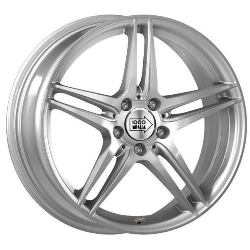 Фото колесного диска 1000 Miglia MM037 7.5x17 5*112 ET47 DIA66.6 Silver Gloss Литой