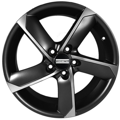 Фото колесного диска Fondmetal 7900 6.5x17 5*114.3 ET35 DIA67.1 Matt Black Machined Литой
