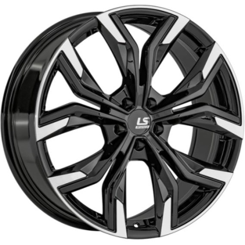 Фото колесного диска LS FlowForming RC92 8x20 5*108 ET38 DIA65.1 BKF Литой