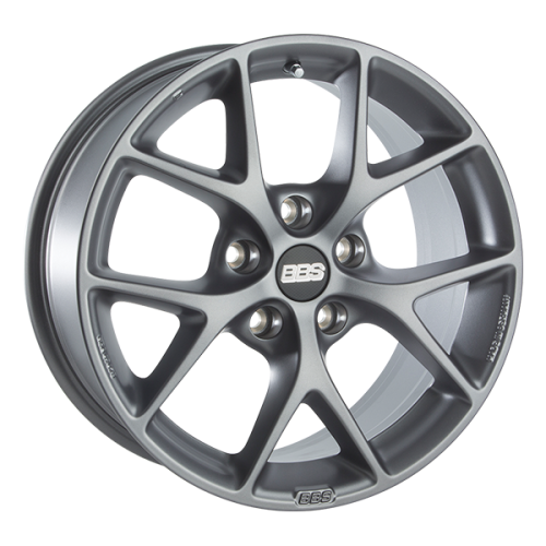 Фото колесного диска BBS SR 8x18 5*114.3 ET40 DIA82 Satin Himalaya Grey Литой