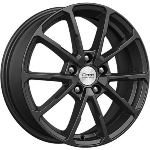 Фото колесного диска iFree Skibidi 6.5x17 5*114.3 ET50 DIA66.1 Блэк мэт Литой