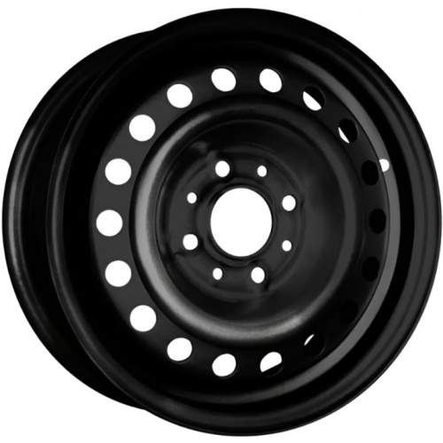 Фото колесного диска Trebl 53А43С 5.5x14 4*100 ET43 DIA60.1 Black Штампованный