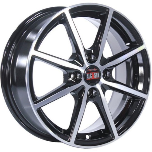 Фото колесного диска Alcasta M63 6x15 4*100 ET37 DIA60.1 BKF Литой