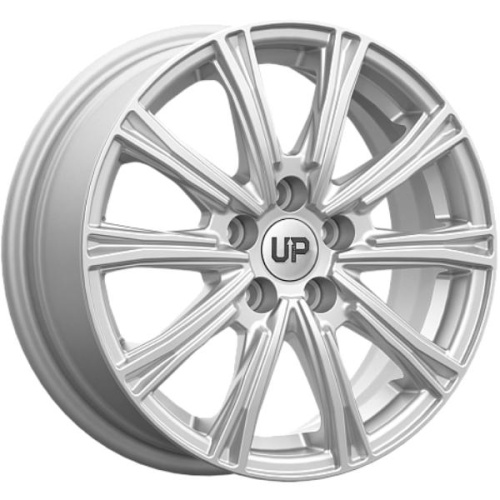 Фото колесного диска WUP UP123 6x15 5*100 ET38 DIA57.1 Silver Classic Литой