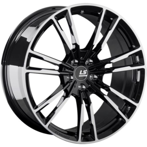 Фото колесного диска LS Forged FG06 8x20 5*114.3 ET30 DIA60.1 BKF Кованый