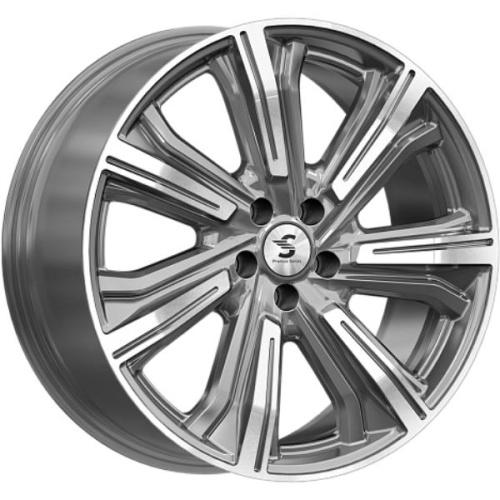 Фото колесного диска Скад Kleemann 8.5x20 5*108 ET50 DIA63.3 Diamond gloss graphite Литой